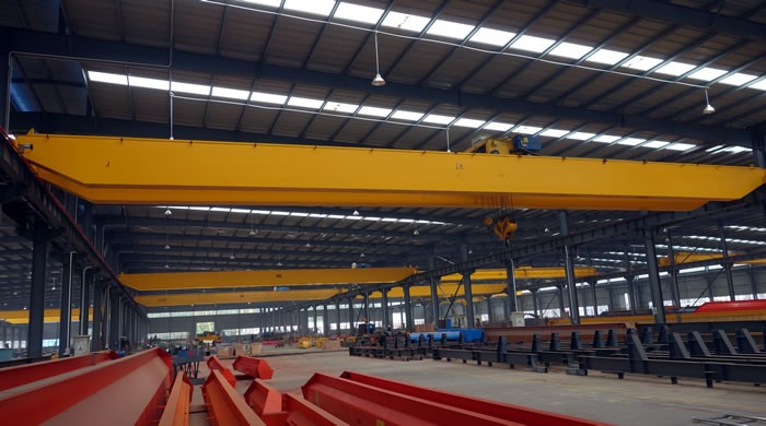 Dongqi material handling crane manufacturing workshops