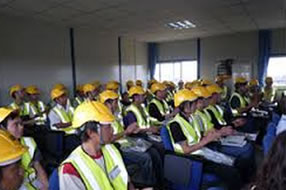 Crane operator training