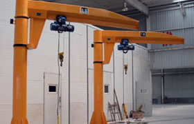 Pillar jib crane