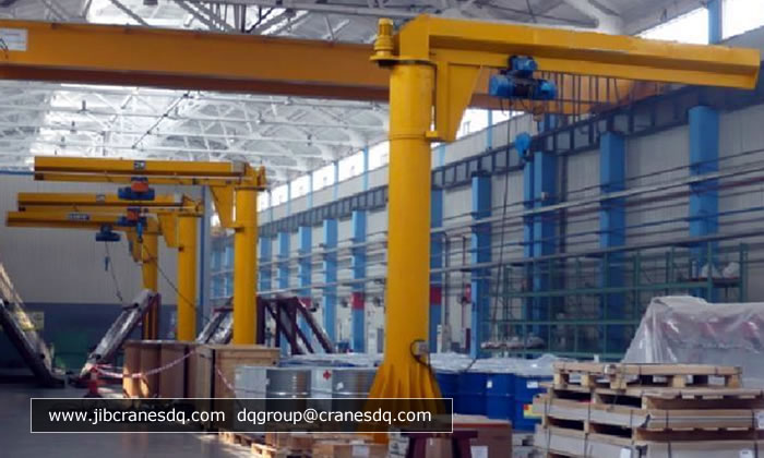 5 tons pillar jib crane for UAE
