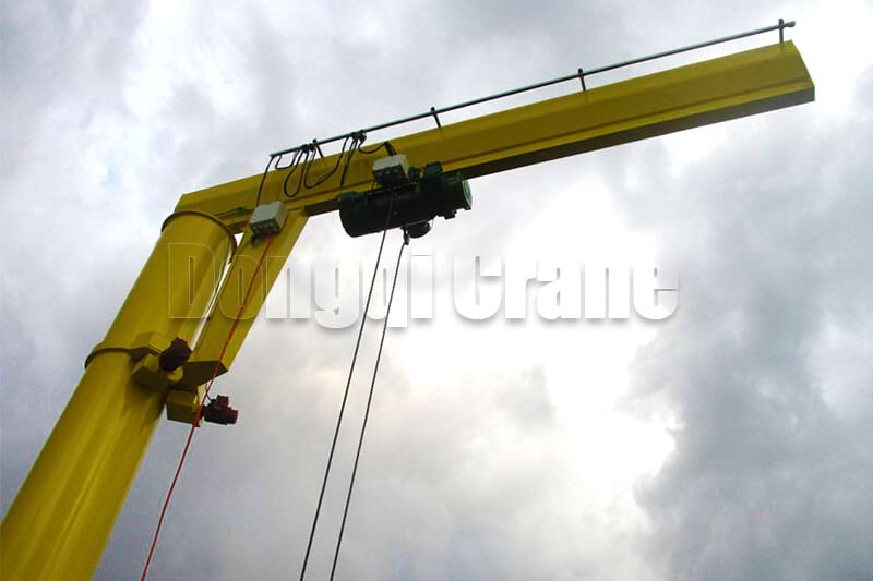 5 ton Pillar Mounted Explosion-proof Jib Crane for Indonesia