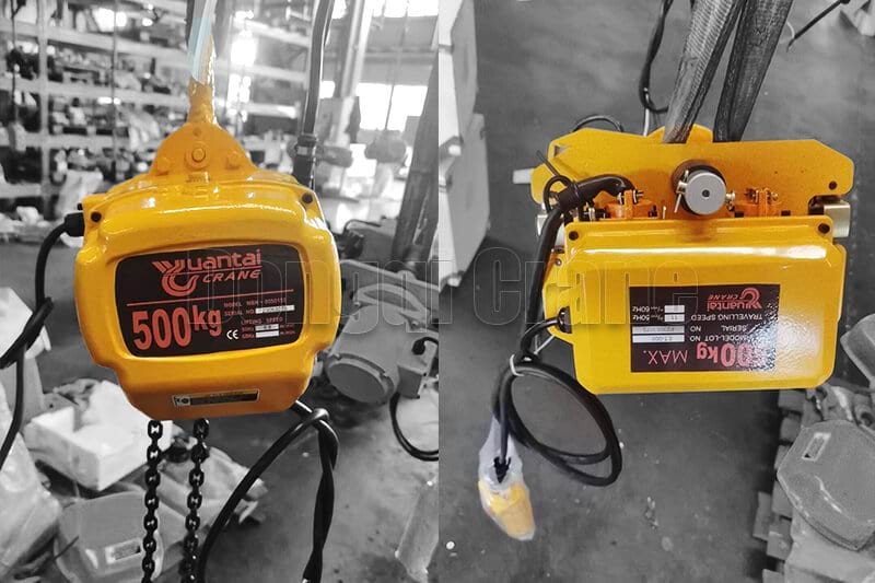 500Kg Electric Chain Hoist for Australia Workstation Jib Crane