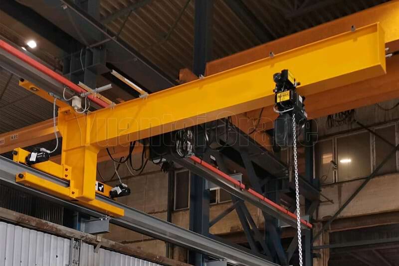 500Kg wall traveling jib crane with chain hoist