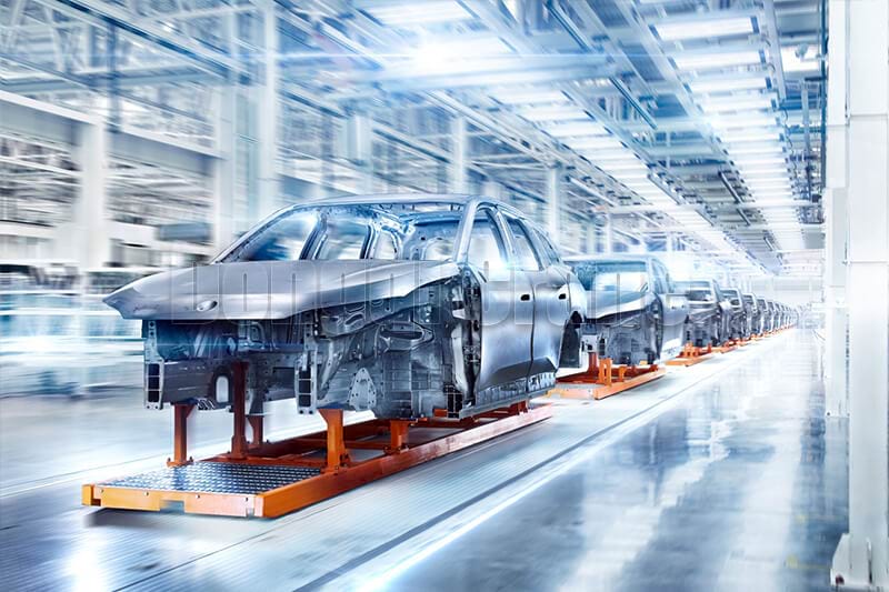 Jib Crane for Car Manufacturing