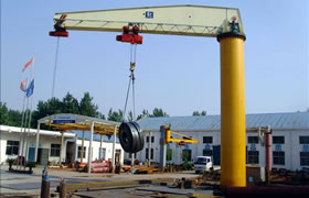 BZD model coiunb cantilever crane for sale – Jib Crane manufacturer ...